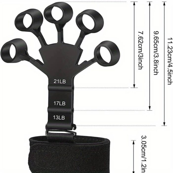 Silicone 5-Finger Trainer for Strength and Recovery - Image 2