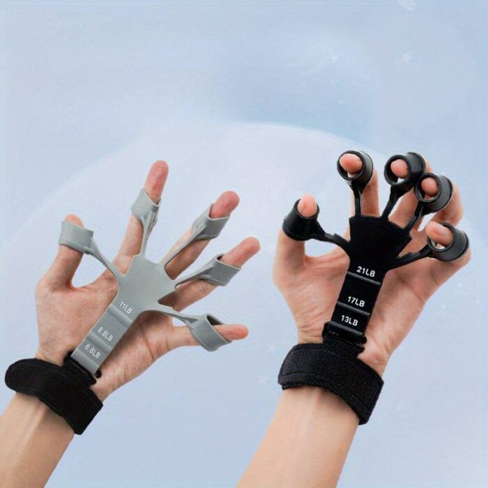 Silicone 5-Finger Trainer for Strength and Recovery - Image 4